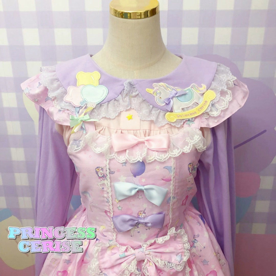 1 pieces「Princess Cerise Handmade」Handmade cotton tops