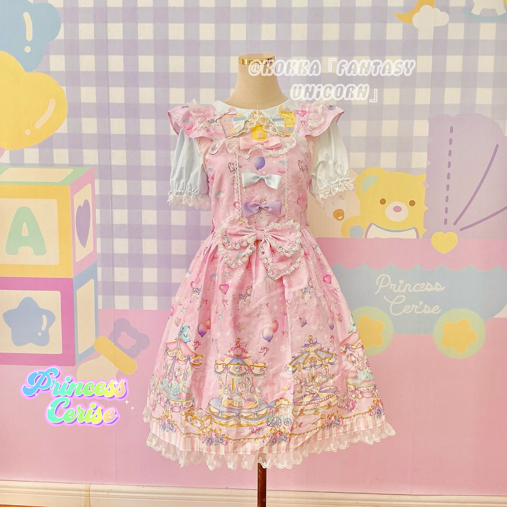 「Princess Cerise Handmade」Handmade one-piece lolitadress